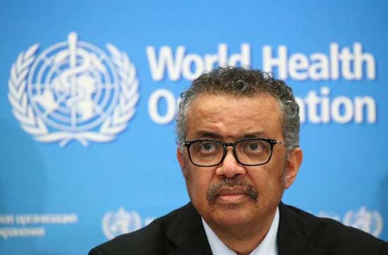 Tedros Adhanom Ghebreyesus, Director General of the World Health Organization (WHO).